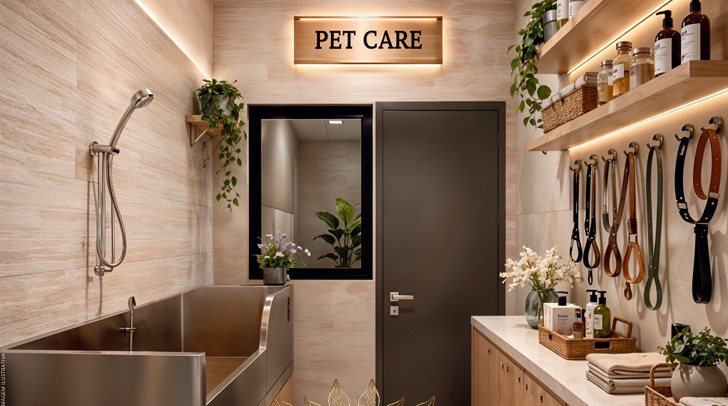 Pet care com banho